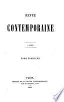Revue contemporaine