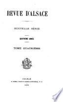 Revue d'Alsace