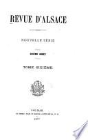 Revue d'Alsace