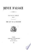 Revue d'Alsace