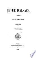 Revue d'Alsace