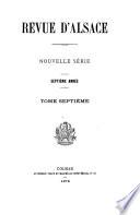 Revue d'Alsace