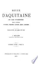 Revue d'Aquitaine et du Languedoc
