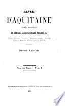 Revue d'Aquitaine et du Languedoc
