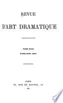 Revue d'art dramatique
