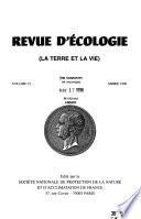 Revue d'écologie