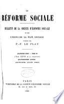 Revue d'ëconomie sociale et rurale