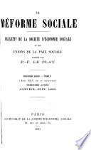 Revue d'ëconomie sociale et rurale
