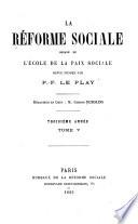 Revue d'ëconomie sociale et rurale