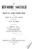 Revue d'ëconomie sociale et rurale