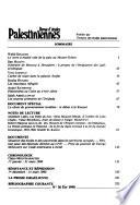 Revue d'études palestiniennes