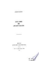 Revue d'études Vallésiennes
