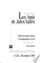 Revue d'études Vallésiennes