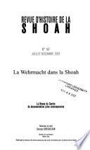 Revue d'histoire de la Shoah