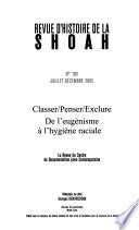 Revue d'histoire de la Shoah