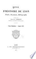Revue d'histoire de Lyon