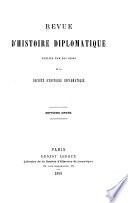 Revue d'histoire diplomatique