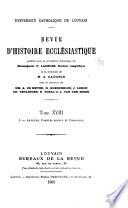 Revue d'histoire ecclésiastique