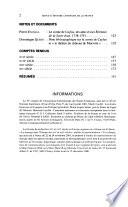 Revue d'histoire littéraire de la France