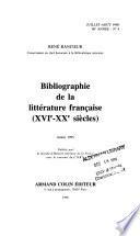 Revue d'histoire littéraire de la France