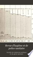 Revue d'hygiène et de police sanitaire
