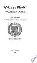 Revue de Bearn, Navarre et Lannes