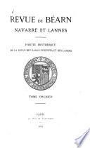 Revue de Bearn, Navarre et Lannes