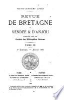 Revue de Bretagne de Vendée & d'Anjou