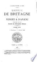 Revue de Bretagne, de Vendée & d'Anjou
