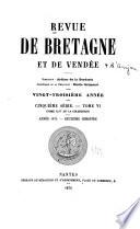 Revue de Bretagne, de Vendée & d'Anjou