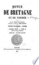 Revue de Bretagne, de Vendée & d'Anjou