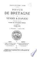 Revue de Bretagne de Vendée & d'Anjou