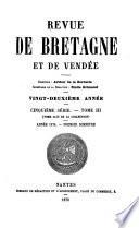 Revue de Bretagne, de Vendée & d'Anjou