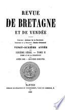 Revue de Bretagne et de Vendée