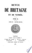 Revue de Bretagne et de Vendée