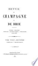 Revue de Champagne et de Brie