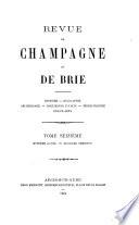 Revue de Champagne et de Brie