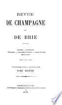 Revue de Champagne et de Brie
