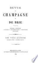 Revue de Champagne et de Brie