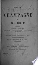 Revue de Champagne et de Brie