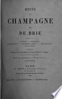 Revue de Champagne et de Brie