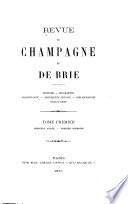 Revue de Champagne et de Brie