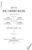 Revue de chirurgie