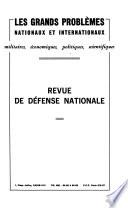 Revue de défense nationale