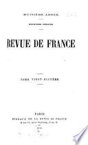 Revue de France
