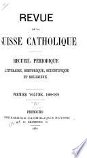 Revue de Fribourg