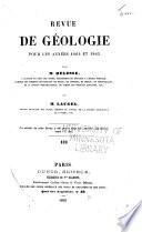Revue de géologie pour l'année 1860-1877 et 1878