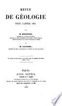 Revue de géologie pour les années ...