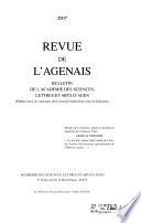 Revue de l'Agenais