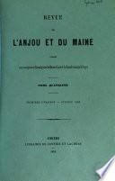 Revue de l'Anjou et du Maine